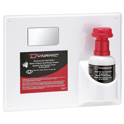 Dynamic™ Eyewash Station with Isotonic Solution, Single