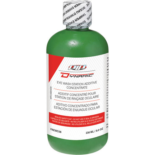 Dynamic™ Eyewash Additive Concentrate, Full Bottle, 8 oz.