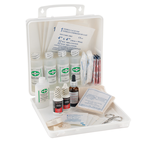 Dynamic™ Burn First Aid Kit for Welders, Class 1 Medical Device, Plastic B