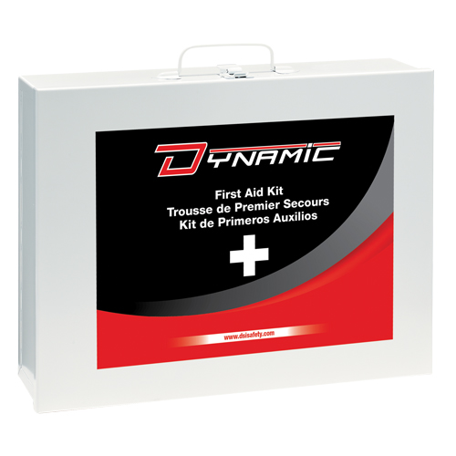 Dynamic™ General-Purpose Industrial First Aid Kit, Class 1 Medical Device, Metal B
