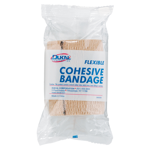 Dukal Bandage, Cut to Size L x 3" W, Class 1, Self-Adherent