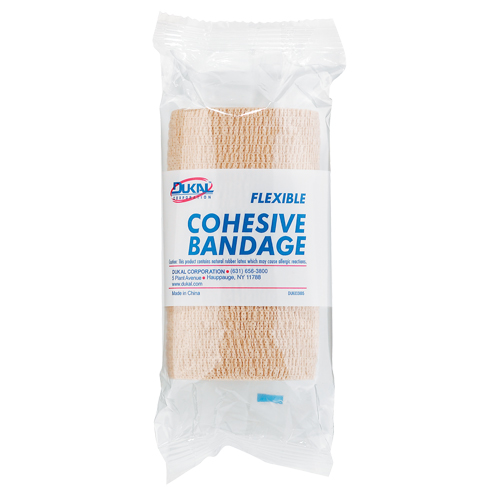 Dukal Bandage, Cut to Size L x 4" W, Class 1, Self-Adherent