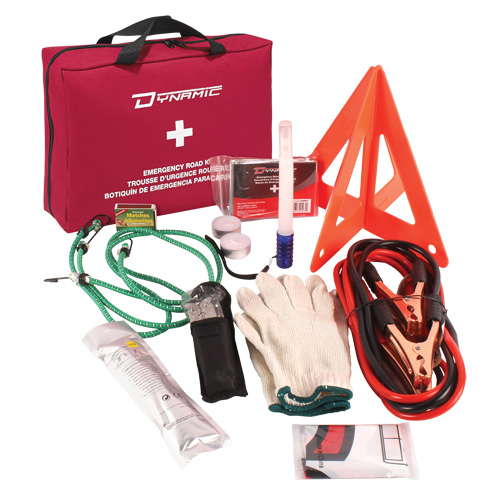 Dynamic™ S.O.S. Emergency Road Side Kit, Class 1 Medical Device, Nylon Bag