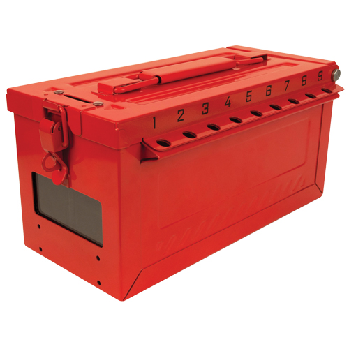 Small Group Lock Box, Red