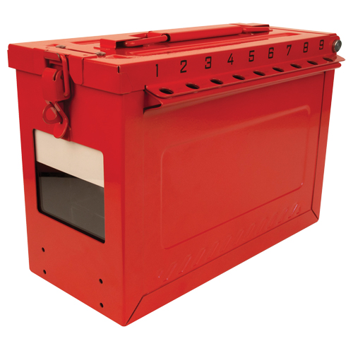 Large Group Lock Box, Red