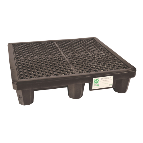 Spill Pallet P4 Economy Model, 66 US gal. Spill Capacity, 53" x 53" x 11.75"