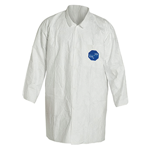 Lab Coat, Tyvek® 400, White, 6X-Large