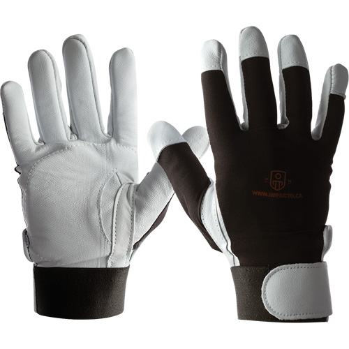 IMPACTO® AIRGEL Glove, Size Small, Pearl Leather Palm