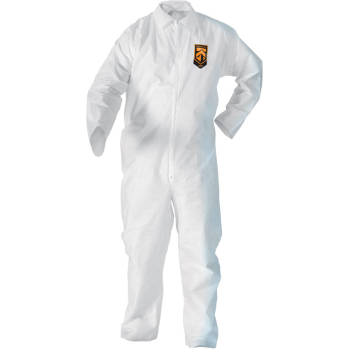 Kleenguard™ A20 Coveralls, Large, White, SMS