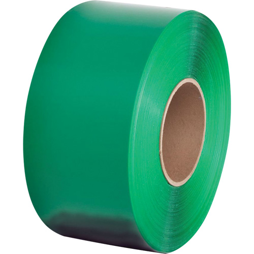 Floor Marking Tape, 4" x 100', PVC, Green
