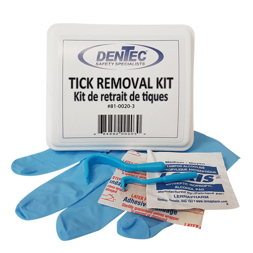 Tick Safety Kit, Class 1 Medical Device, Plastic Box
