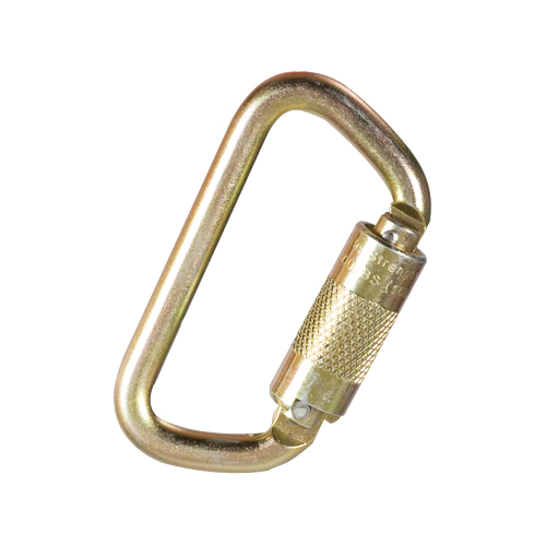 Carabiner, Steel, 5000 lbs Capacity