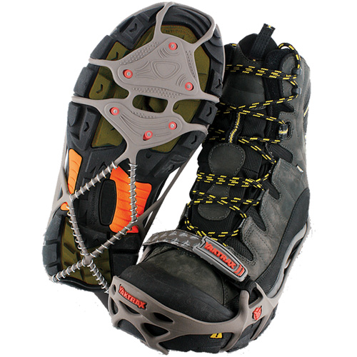 Yaktrax® Work Boot Traction Device, Steel, Stud/Coil Traction, Small
