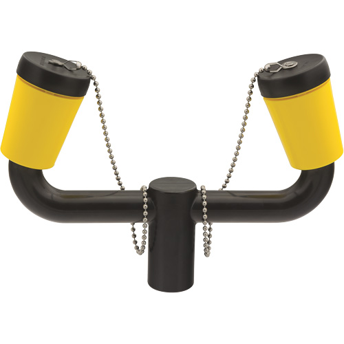 Eyewash Dual Stream Head Assembly