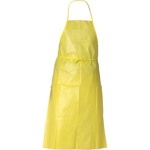 KleenGuard™ A70 Chemical Spray Protection Apron, Polyethylene, 44" L x 29" W, Yellow
