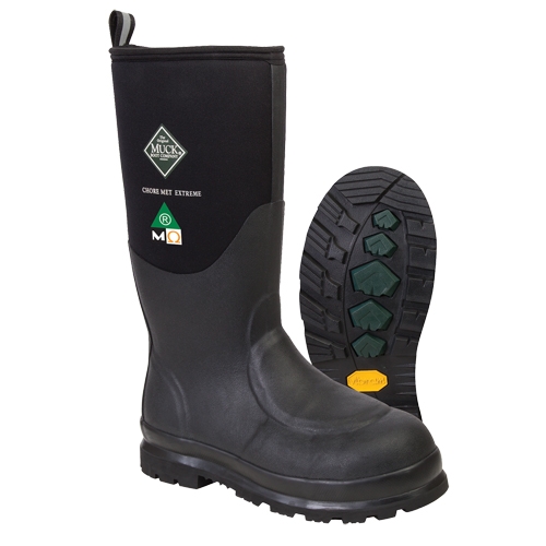 Chore Met Extreme Work Boots, Rubber, Size 14, Puncture Resistant Sole
