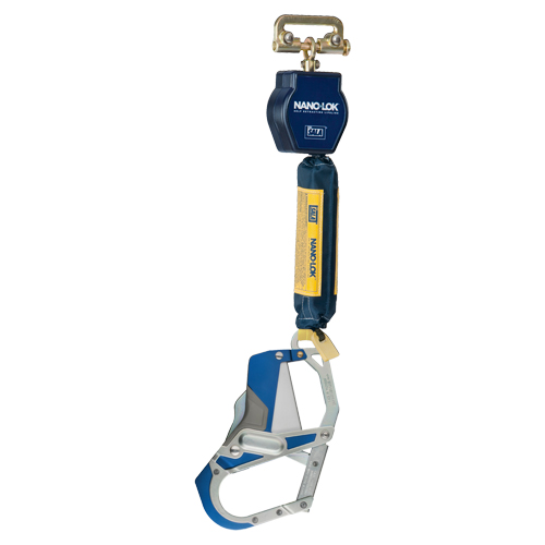 Nano-Lok™ Self-Retracting Lifeline, 6', Web, Stationary