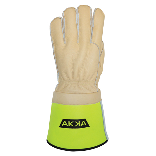 Lineman's Gloves, Medium, Grain Cowhide Palm, Thinsulate™ Inner Lining