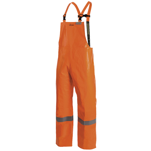 P162 041 Utili-Gard® FR Bib Pant, Large, High Visibility Orange