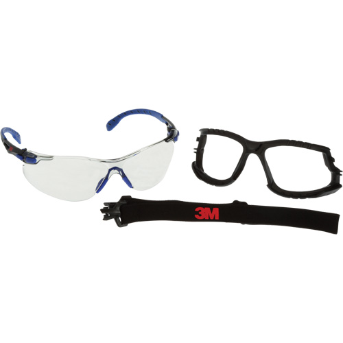 Solus Safety Glasses Kit, Indoor/Outdoor Lens, Anti-Fog, Meets/Exceeds CSA Z94.3