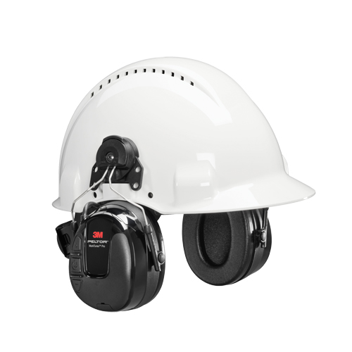 Peltor™ WorkTunes™ Pro AM/FM Radio Headset, Cap Mount Style, 26 dB