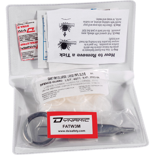 Dynamic™ Tick Removal Kit, Class 1 Medical Device, Resealable Plastic Bag