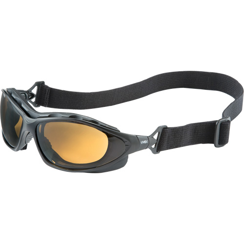 Seismis® Safety Glasses, Brown Lens, Anti-Fog, ANSI Z87+/Meets/Exceeds CSA Z94.3