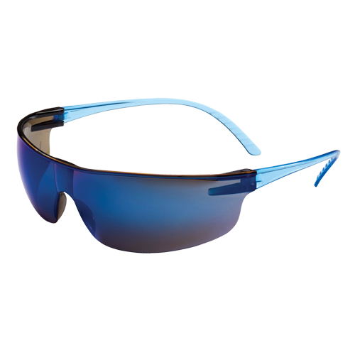 Uvex® SVP 200 Series Safety Glasses, Blue/Mirror Lens, Anti-Scratch, ANSI Z87+/Meets/Exceeds CSA Z94.3