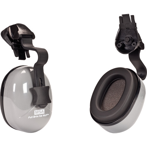 Sound Control SH Full-Brim Hat Earmuff, Cap Mount, 25 NRR dB