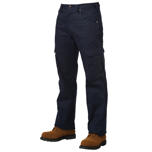 Stretch Twill Cargo Pant, Cotton, Navy Blue, Size 40, 34 Inseam