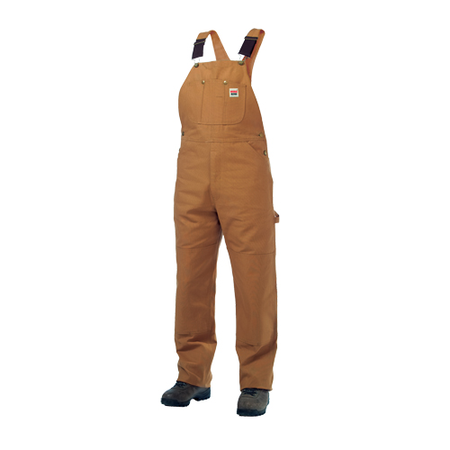 Unlined Duck Overalls, Men's, Medium, Brown