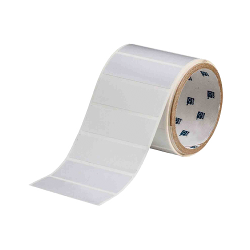 ToughBond® Thermal Transfer Printable Labels, Polyester, 3" L x 1" H, White