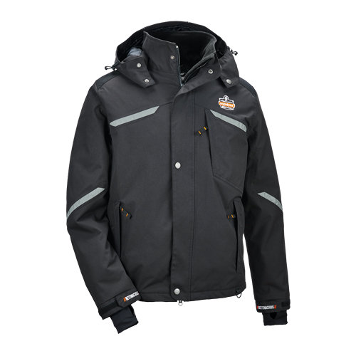 N-Ferno® 6466 Thermal Jacket, Men's, 3X-Large, Black