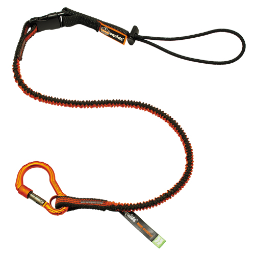 Squids® 3102F(x) Detachable Tool Lanyard, Bungee, Carabiner/Loop