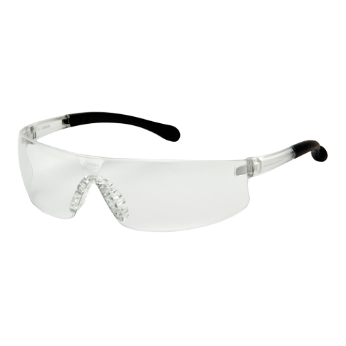 Provoq Safety Glasses, Clear Lens, ANSI Z87+/Meets/Exceeds CSA Z94.3