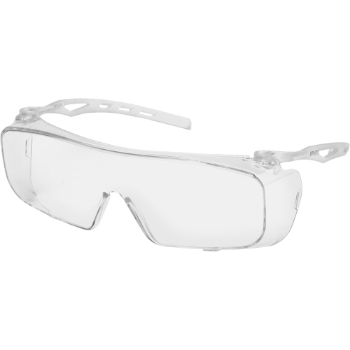 Cappture OTG Safety Glasses, Clear Lens, Anti-Fog, ANSI Z87+/Meets/Exceeds CSA Z94.3