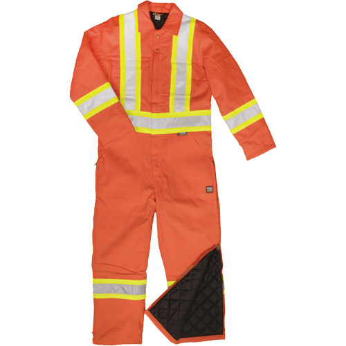 Reflective Duck Coveralls, 4X-Large, Orange