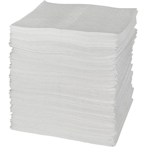 Absorbent Pad, Oil Only, 15" x 19", 51 gal. Absorbancy