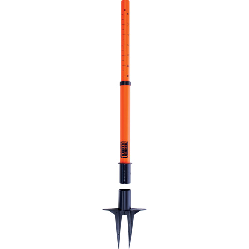 PLUS Barrier Post, 42" High, Orange