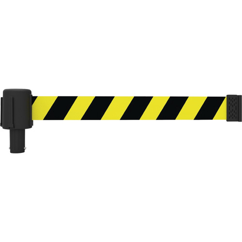 PLUS Banner Cassettes, Blank, 15', Black and Yellow Tape