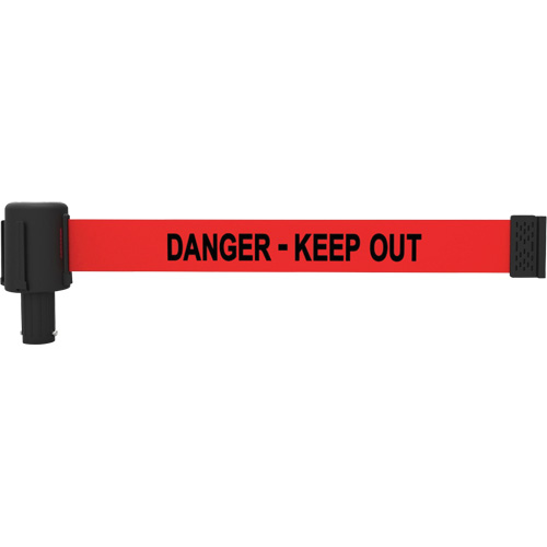 PLUS Banner Cassette, Danger; Keep Out, 15', Red Tape