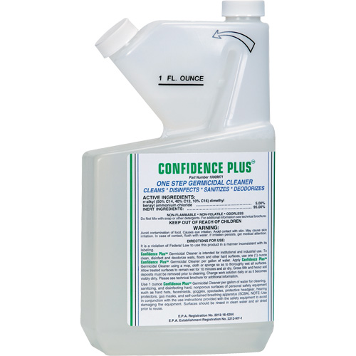 Confidence Plus™ Germicidal Respirator Cleaner, Liquid