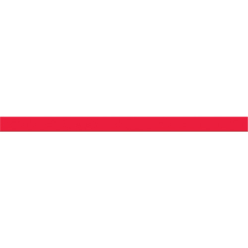 Tough-Mark™ Heavy-Duty Floor Marking, Rectangle, 48" L x 3" W, Red, Polyethylene