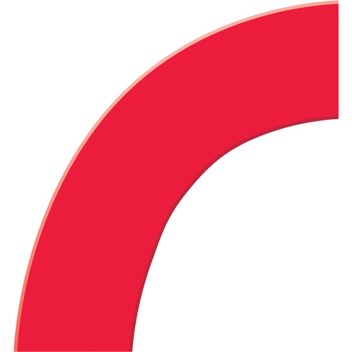 Tough-Mark™ Heavy-Duty Floor Marking, Square, 6" L x 6" W, Red, Polyethylene
