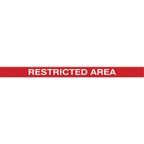 Tough-Mark™ Heavy-Duty Floor Marking, Rectangle, 48" L x 2" W, Red, Polyethylene