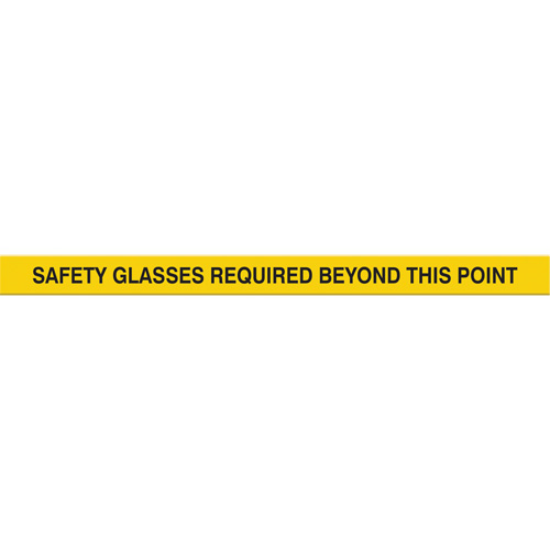 Tough-Mark™ Heavy-Duty Floor Marking, Rectangle, 48" L x 4" W, Yellow, Polyethylene