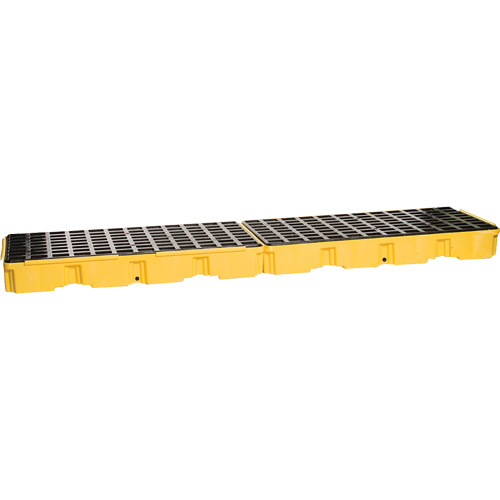 Modular Spill Platform, 60.5 US gal. Spill Capacity, 26.5" x 103.5" x 6.5"