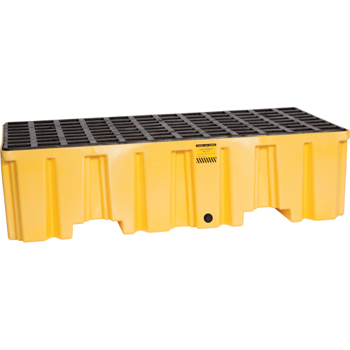 Spill Containment Pallet, 66 US gal. Spill Capacity, 26.25" x 51" x 13.75"