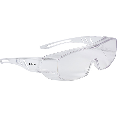 Overlight OTG Safety Glasses, Clear Lens, Anti-Fog/Anti-Scratch