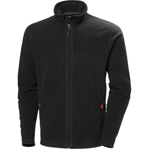 Fleece Jacket, Men's, 2X-Large, Black
